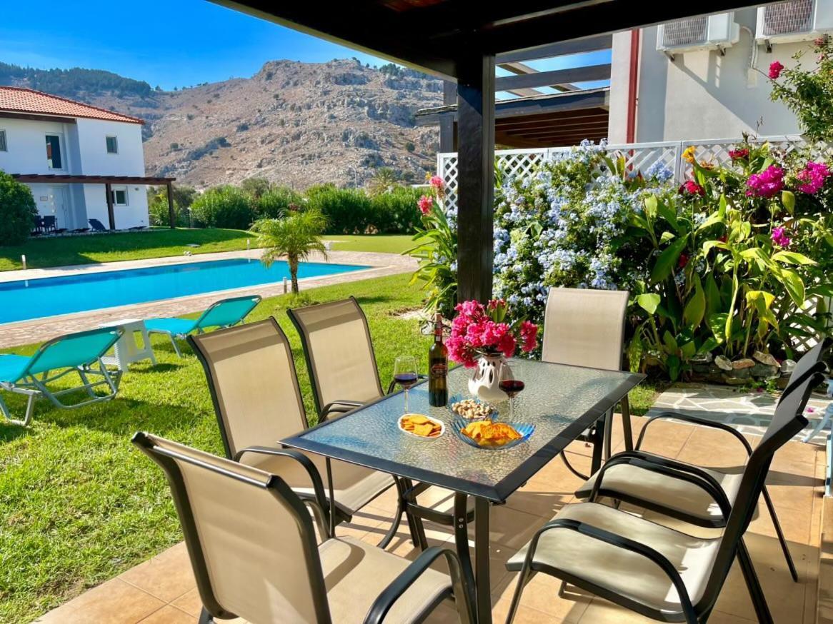 Posidonia Luxury Villas Kolympia Kolymbia Extérieur photo